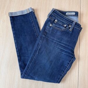 Women’s 26 AG Adriano Goldschmied Stilt Roll Up Cropped Jean